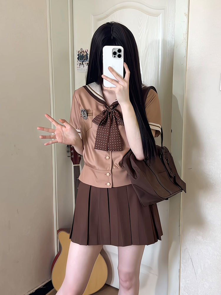 セーラー服 クラシカル水玉リボン セーラー服