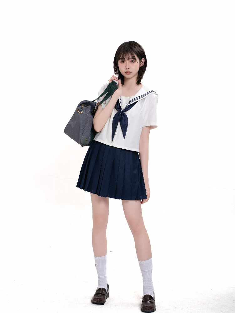 セーラー服 夏涼み 清楚スクエア セーラー服