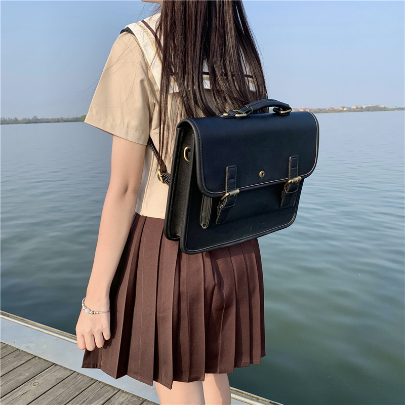セーラー服 ショート丈リボン付きセーラートップス