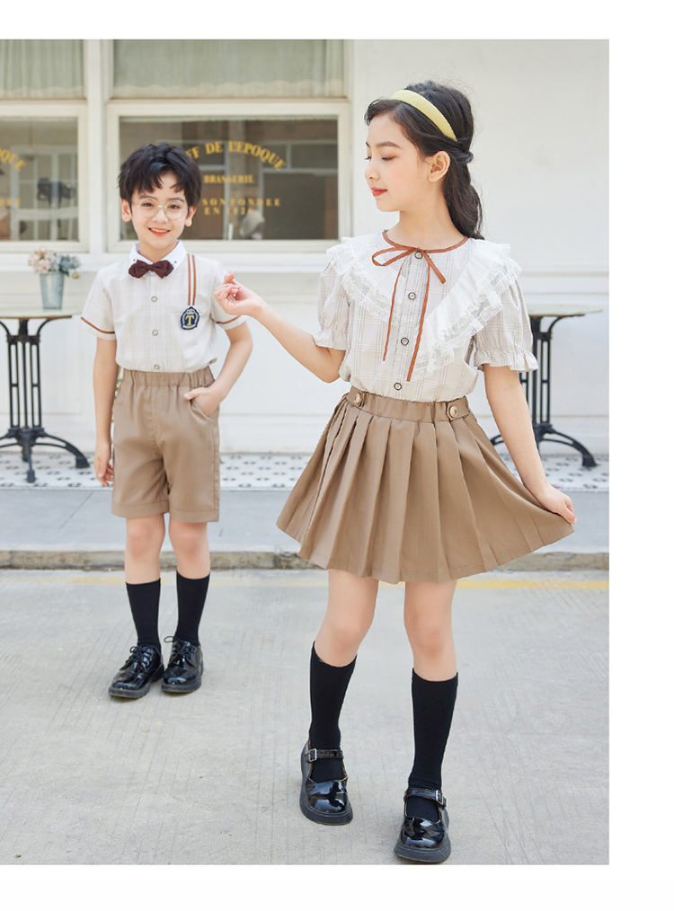 セーラー服 格子柄ツインルック学生服セット