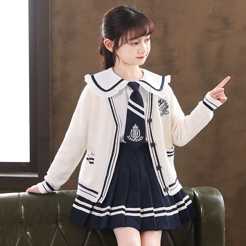 セーラー服  学生風セーラーカラー制服セット