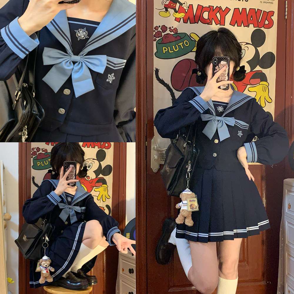 セーラー服  ブルーリボンセーラーワンピース