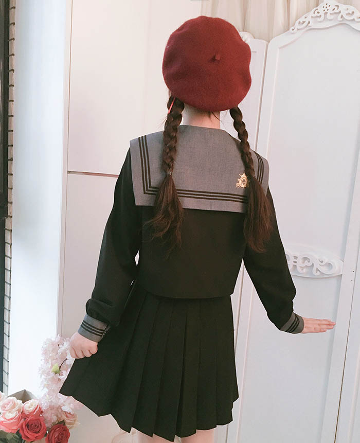 セーラー服 クラシカルリボン セーラートップス