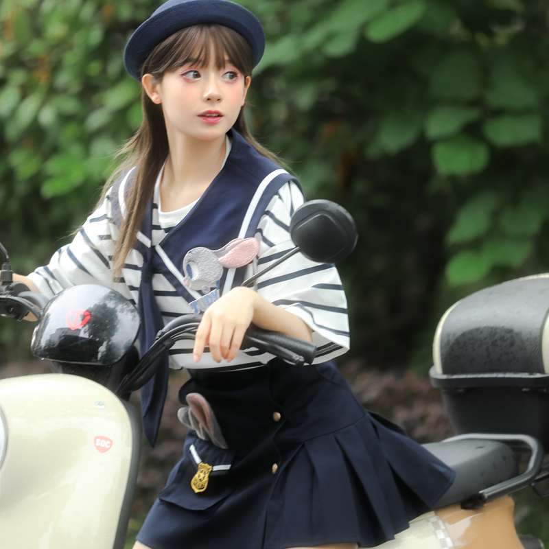 セーラー服 海洋モチーフ セーラーカジュアルセット