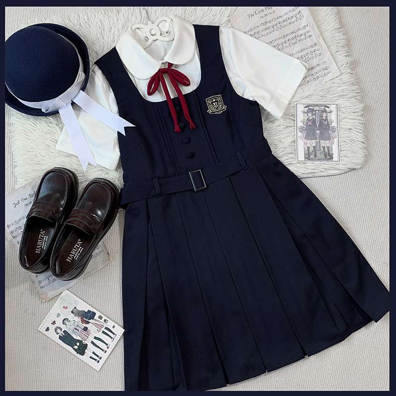 学生風クラシックセーラー服 カーディガンセット