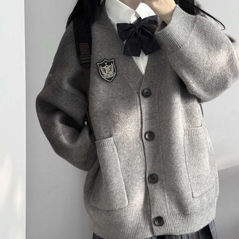 セーラー服 学生風カーディガンアウター