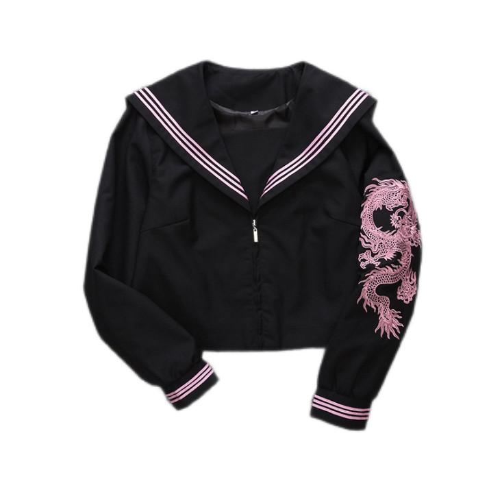 セーラー服 龍刺繍入り伝統セーラー服