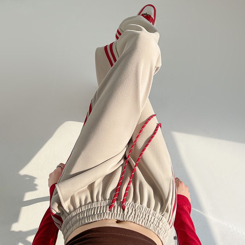 フレアパンツ ゆったりラインフレアスウェットパンツ