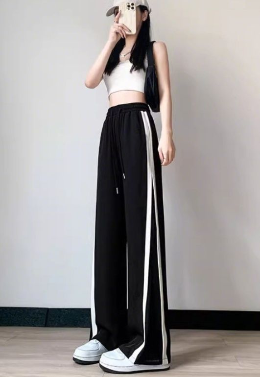 フレアパンツ サイドラインフレアスウェット