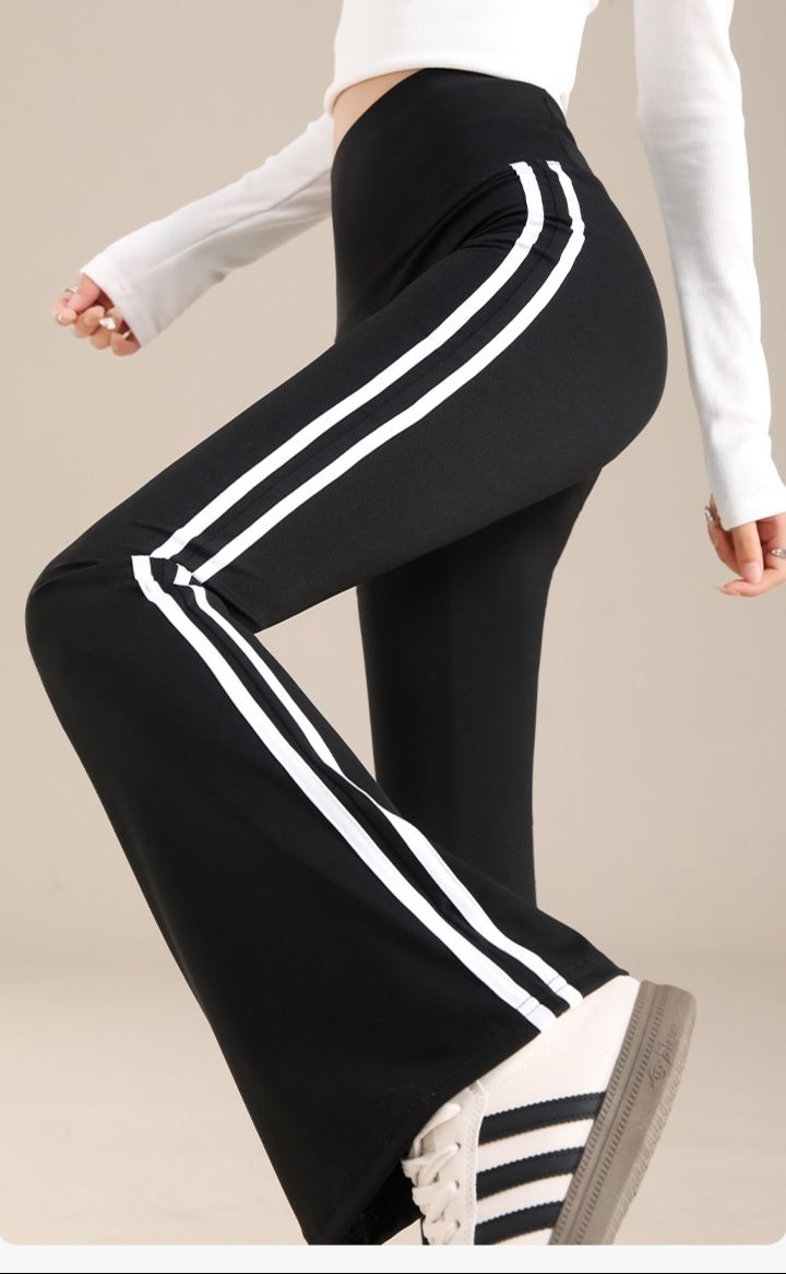 フレアパンツ スポーティラインフレアレギンス