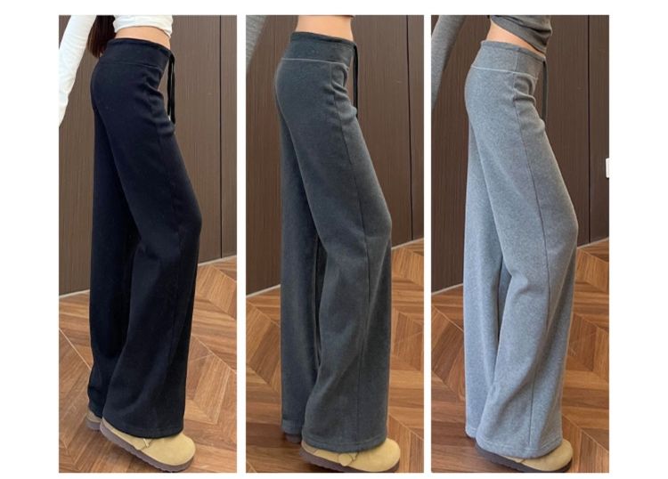 フレアパンツ リラックスフレアスウェットパンツ
