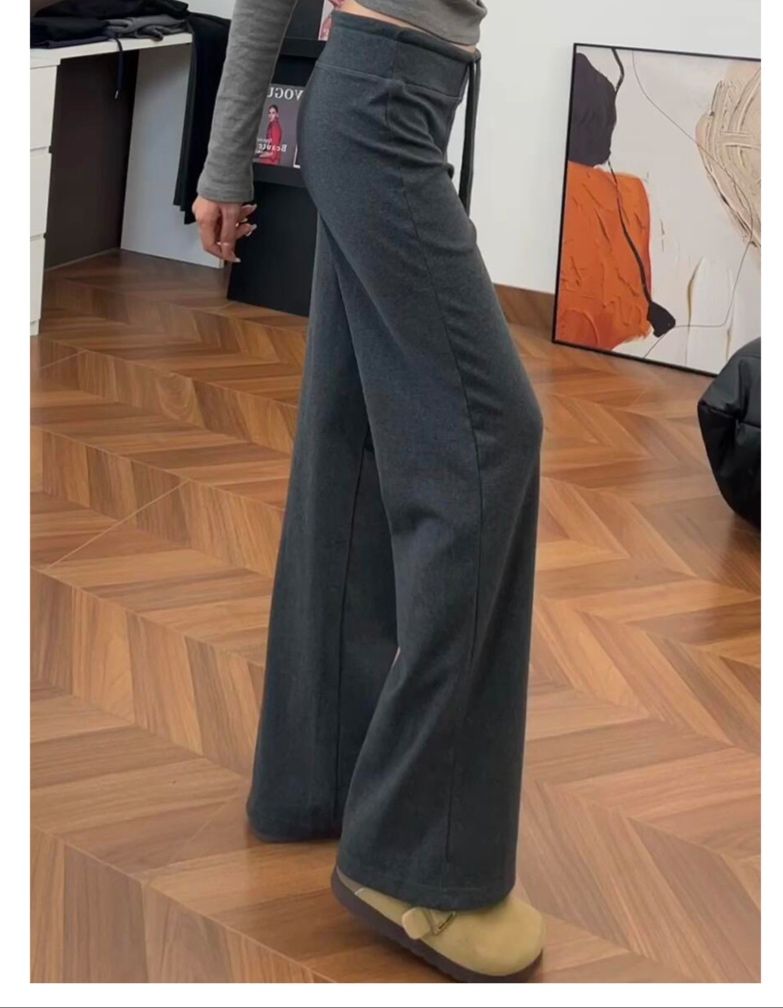 フレアパンツ リラックスフレアスウェットパンツ