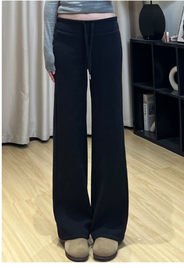 フレアパンツ リラックスフレアスウェットパンツ