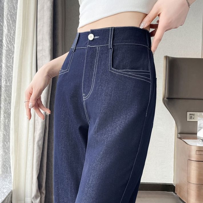 フレアパンツ 美脚引き立てハイウエストフレアデニム