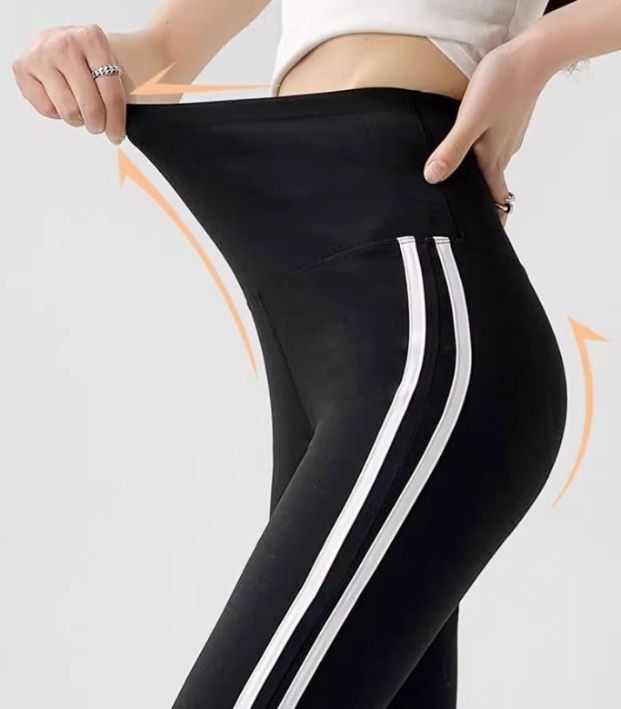 フレアパンツ すっきり細見えラインフレアパンツ