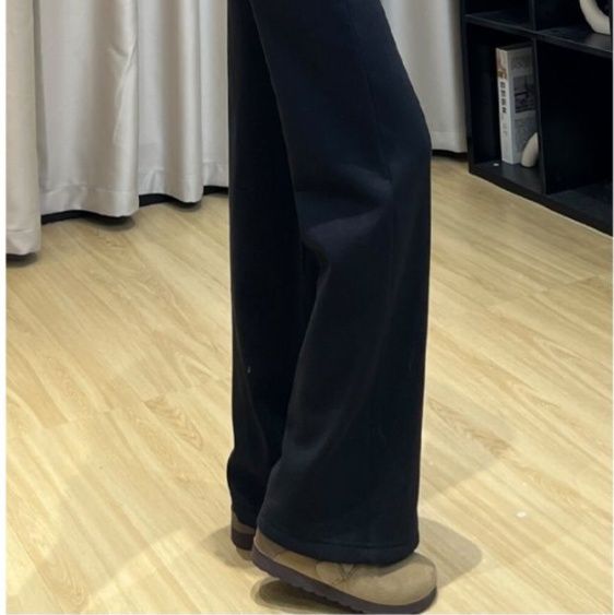 フレアパンツ リラックスフレアスウェットパンツ