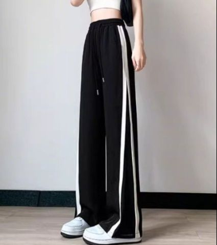 フレアパンツ サイドラインフレアスウェット