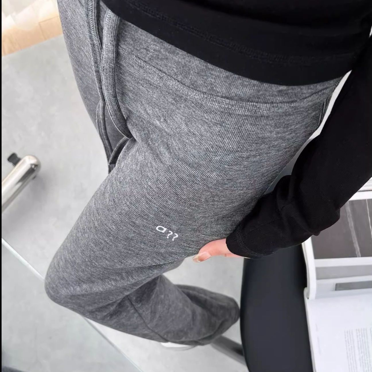 フレアパンツ ゆったり優美フレアパンツ