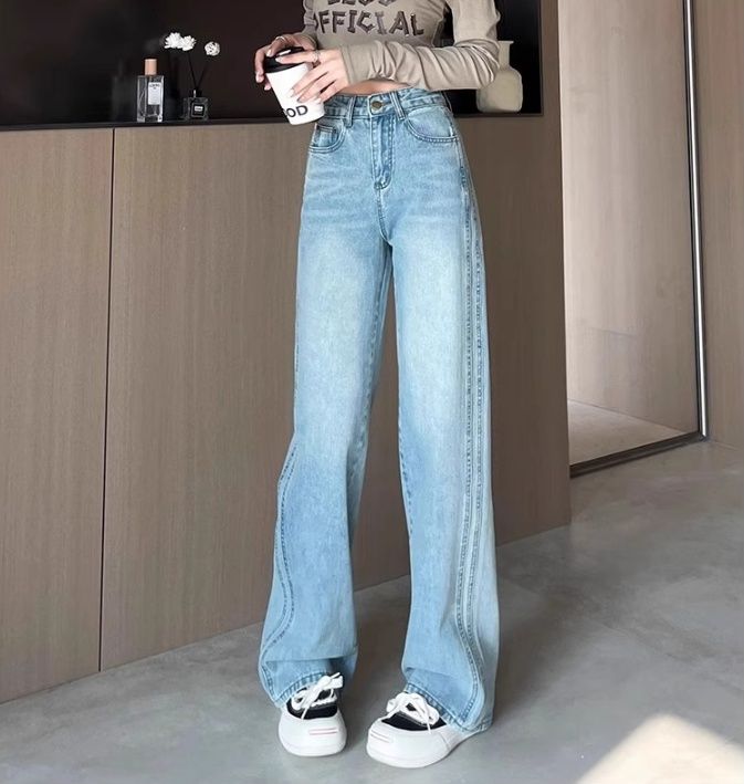 フレアパンツ ヴィンテージ風ハイウエストフレアパンツ