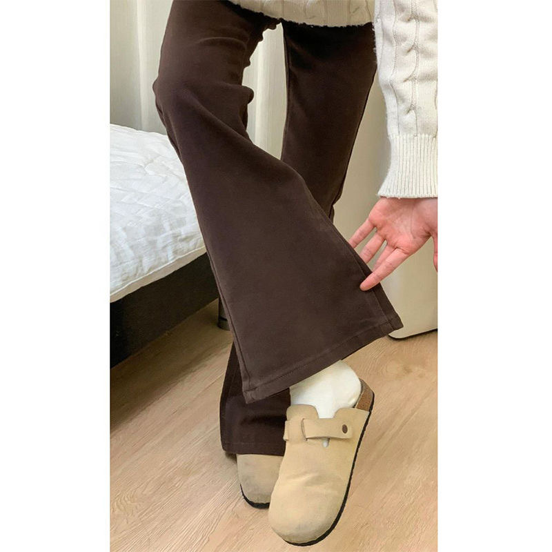 フレアパンツ 究極の美脚フレアデニム