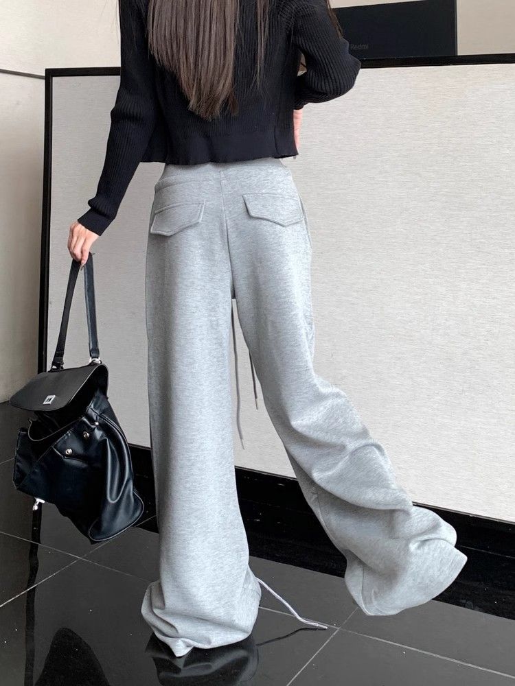 フレアパンツ ゆったりリラックスフレアパンツ