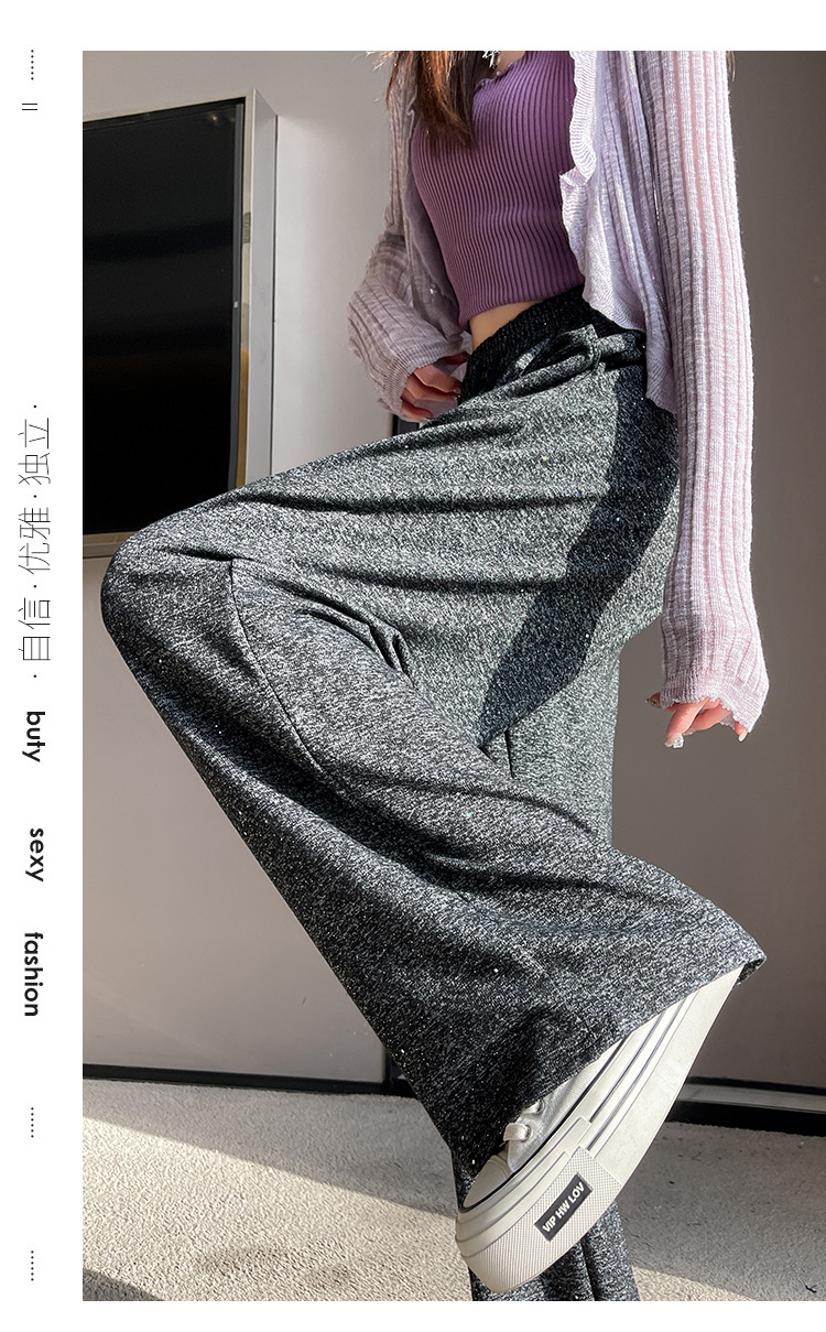 フレアパンツ ゆったりくつろぎフレアパンツ