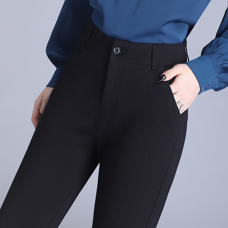 フレアパンツ 美シルエット 洗練フレアスラックス