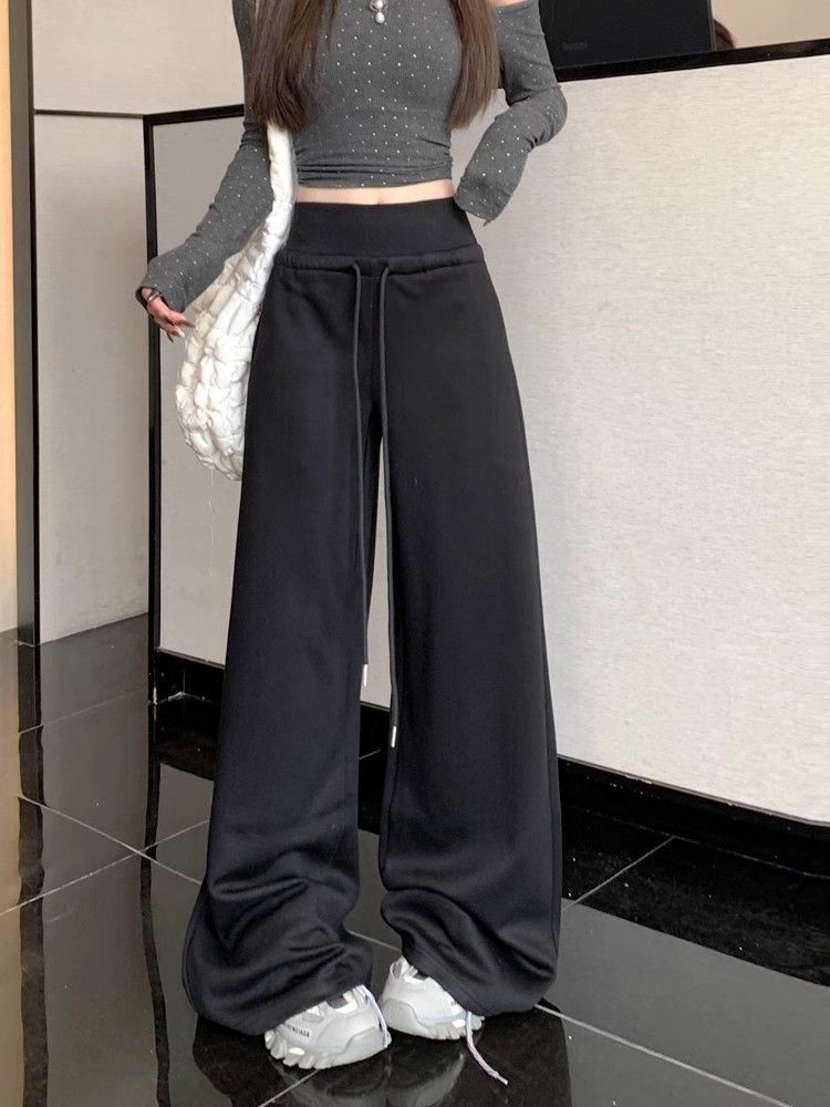フレアパンツ ゆったりリラックスフレアパンツ