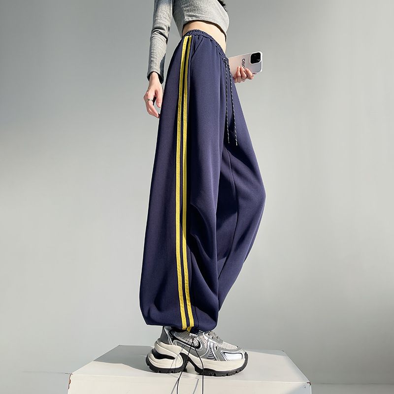 フレアパンツ ゆったりラインフレアスウェットパンツ