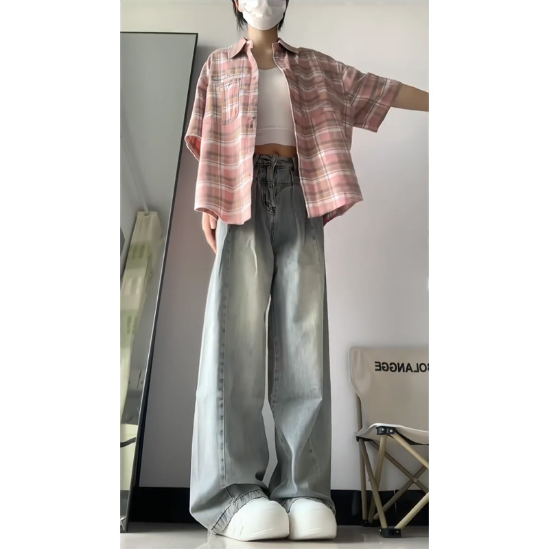 フレアパンツ すっきりシルエットフレアデニム