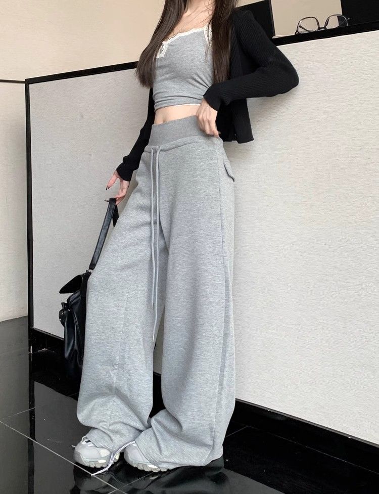 フレアパンツ ゆったりリラックスフレアパンツ