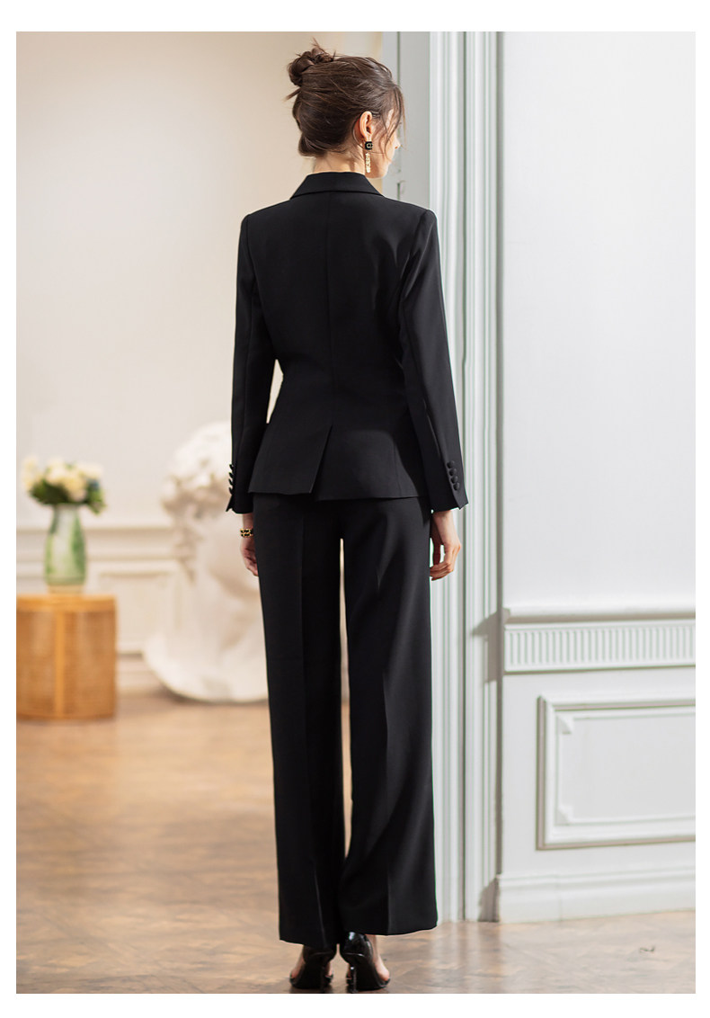 フレアパンツ ウエストリボン付きフレアパンツスーツセット