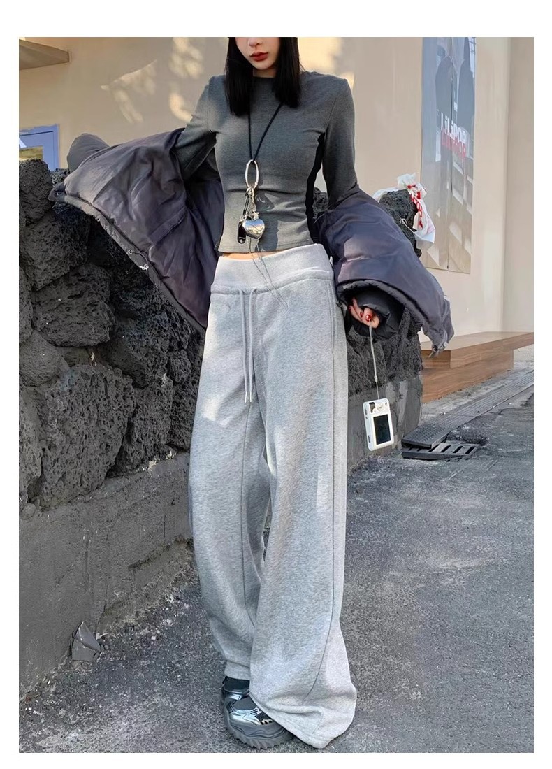 フレアパンツ ゆったり裾広がりあったかパンツ