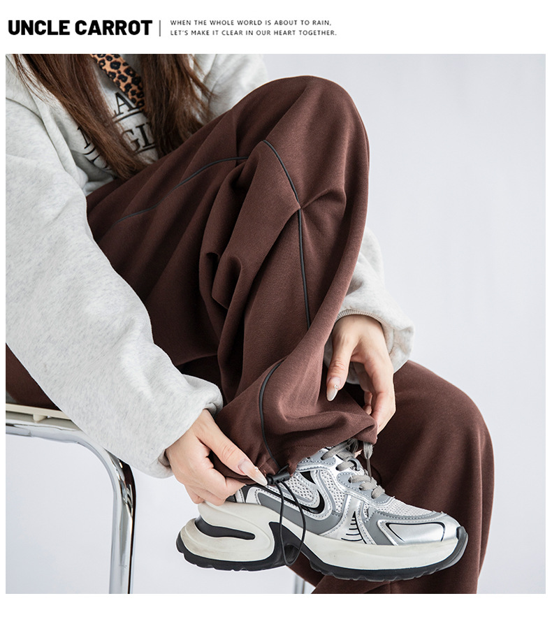 フレアパンツ ゆったりフレアスウェットパンツ
