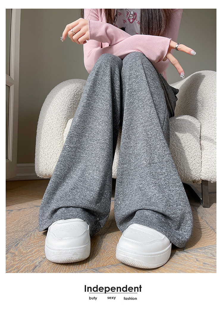 フレアパンツ ゆったりくつろぎフレアパンツ