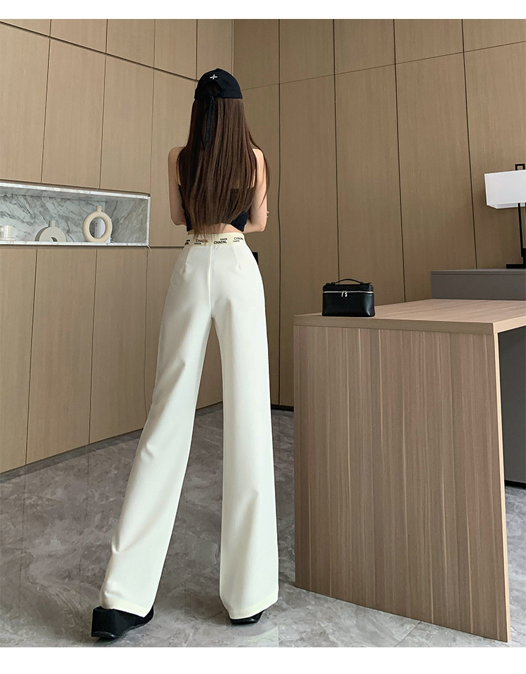 フレアパンツ エレガント美脚フレア広がりスラックスパンツ