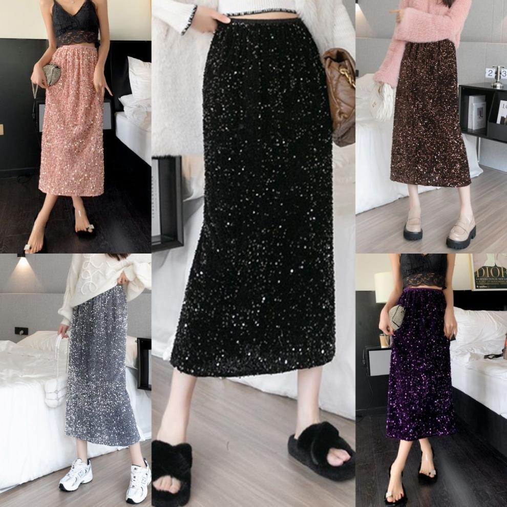 フレアスカート 小花柄プリント総柄フレアスカート