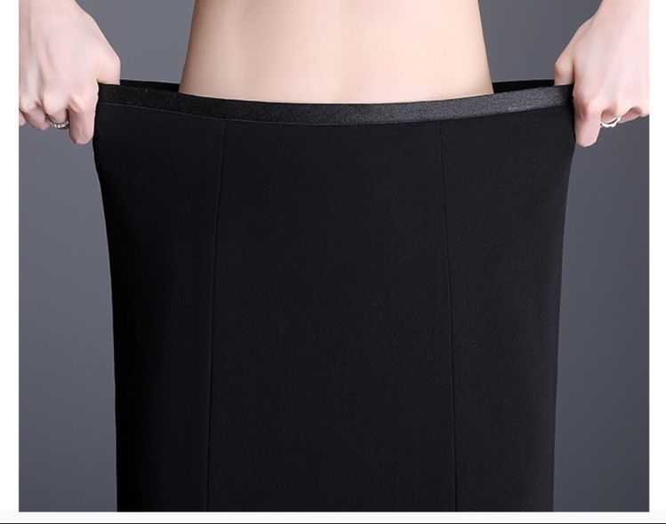 フレアスカート 裾レース刺繍エレガントフレアスカート