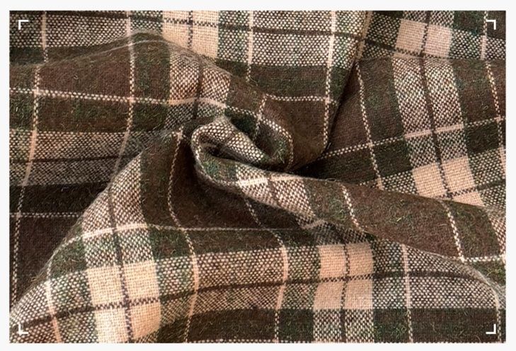 フレアスカート 格子柄レース裾飾りフレアスカート