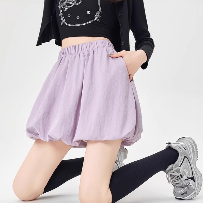 フレアスカート バルーンシルエットふんわり広がるフレアスカート