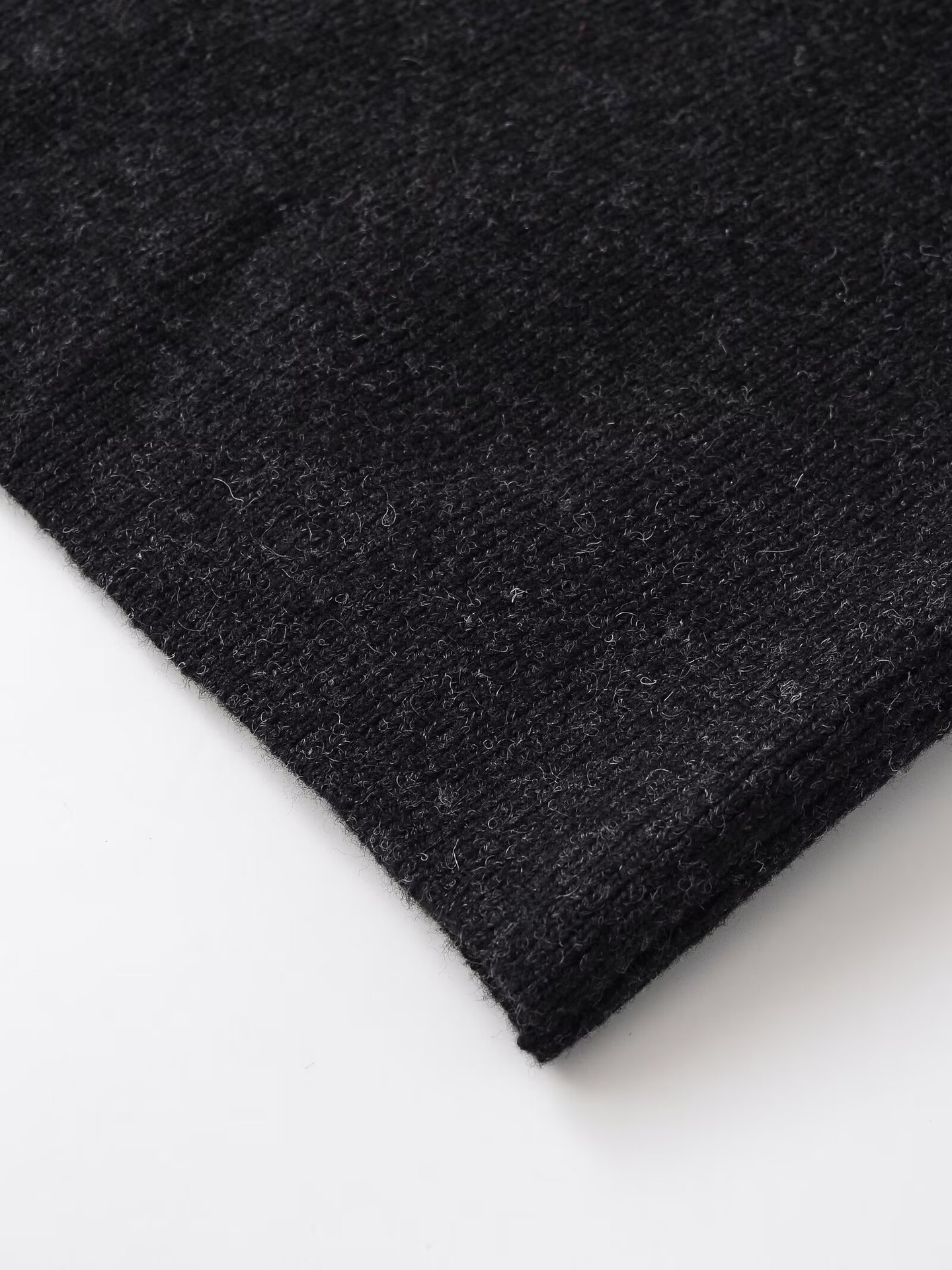 フレアスカート ラップ風デザイン上品ニットフレアスカート