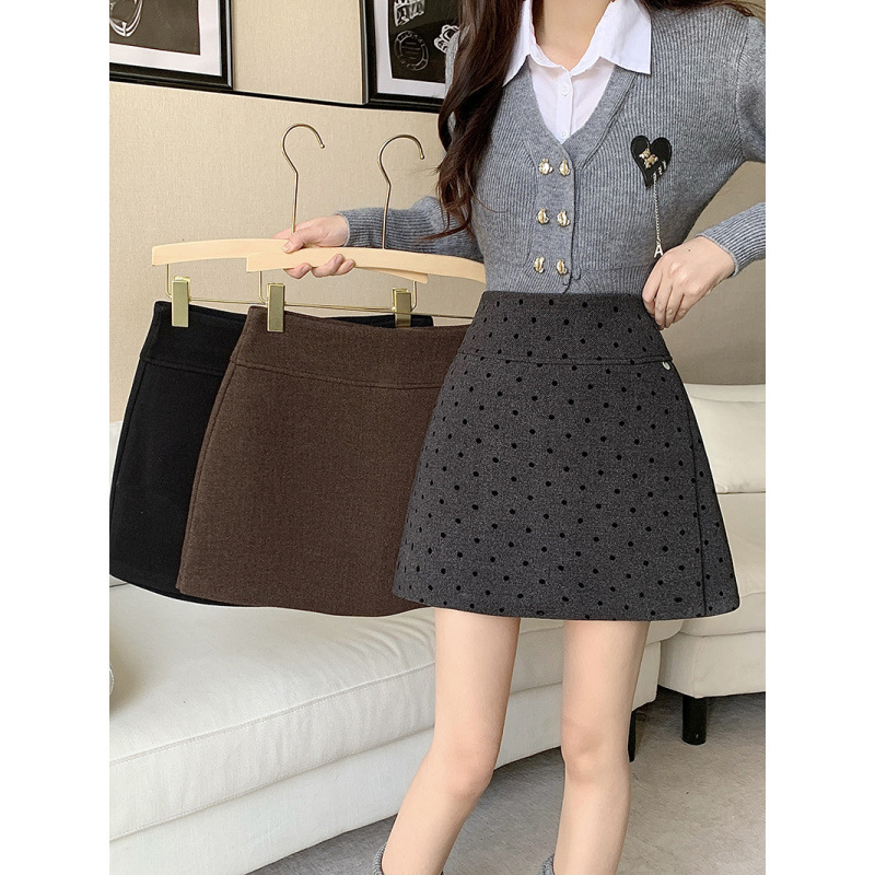 フレアスカート 裾広がり美シルエットフレアスカート