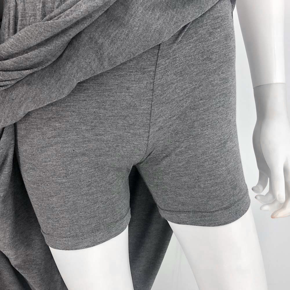 マキシ丈フレアスカート ショートパンツ付き ロング丈