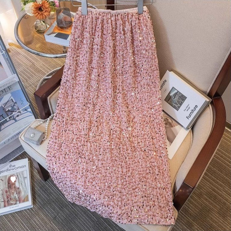 フレアスカート 小花柄プリント総柄フレアスカート