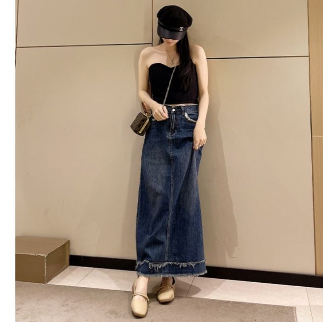 フラットシューズ 細紐ストラップスクエアトゥ