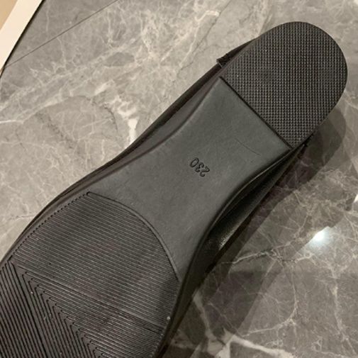 フラットシューズ 上品な飾り付き軽量ウェッジパンプス