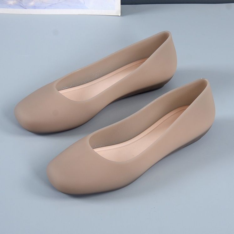 フラットシューズ 軽やかステップ やわらかパンプス