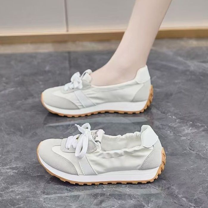 フラットシューズ 爽やかメッシュフラットシューズ