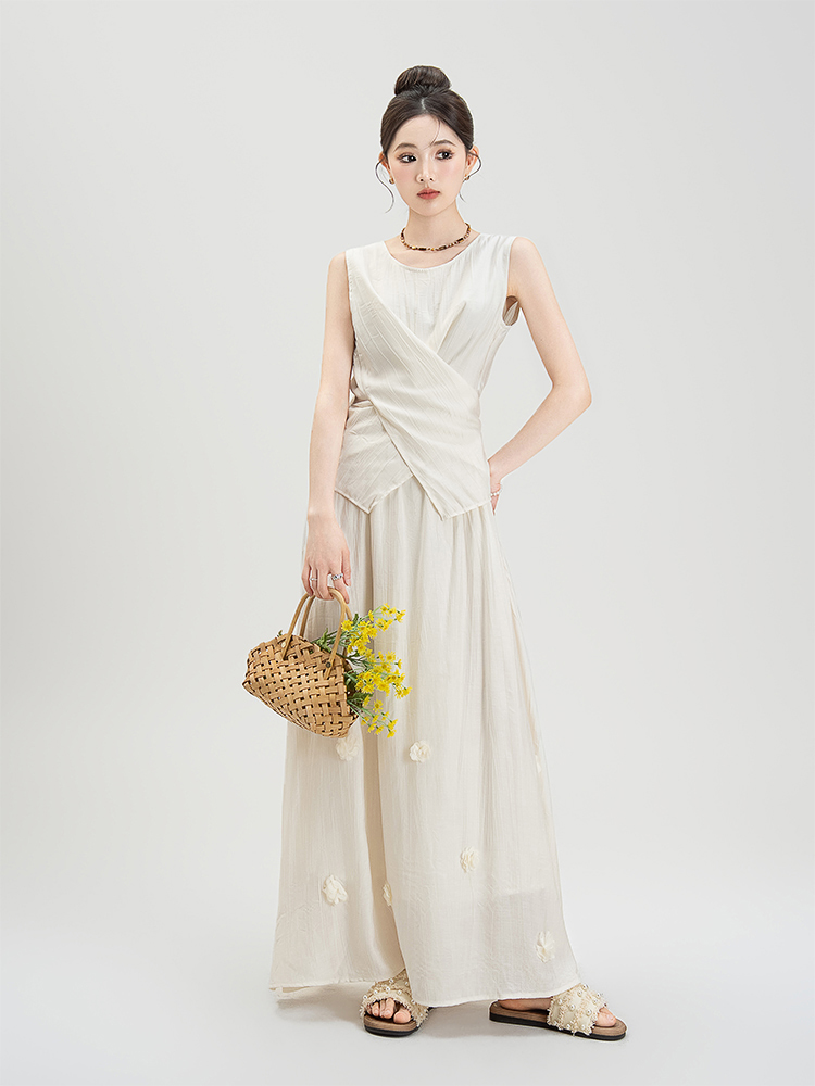 花柄 ファッション 優雅な花模様マキシスカート
