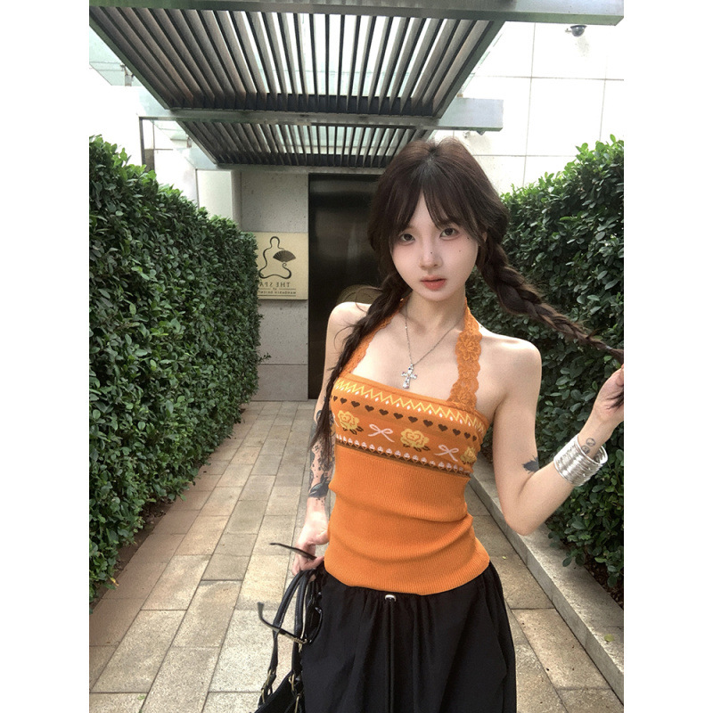 花柄 ファッション ロマンティック ローズ ホルターネック